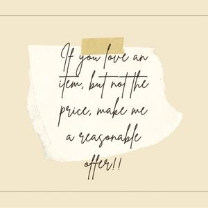 ALL OFFERS WELCOME! (This add NOT for sale)